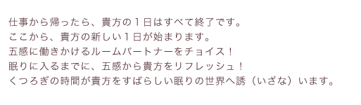 �d������A������A�M���̂P���͂��ׂďI���ł��B��������A�M���̐V�����P�����n�܂�܂��B�܊��ɓ��������郋�[���p�[�g�i�[���`���C�X�I����ɓ���܂łɁA�܊�����M�������t���b�V���I���났�̎��Ԃ��M�������΂炵������̐��E�֗U�i�����ȁj���܂��B